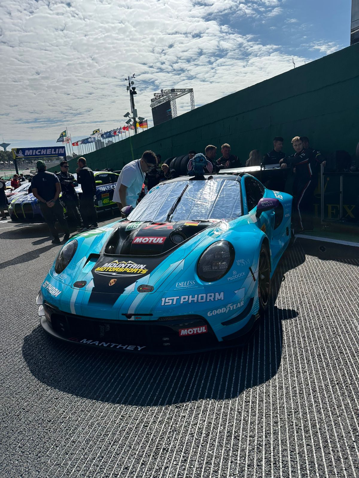 Porsche azul WEC